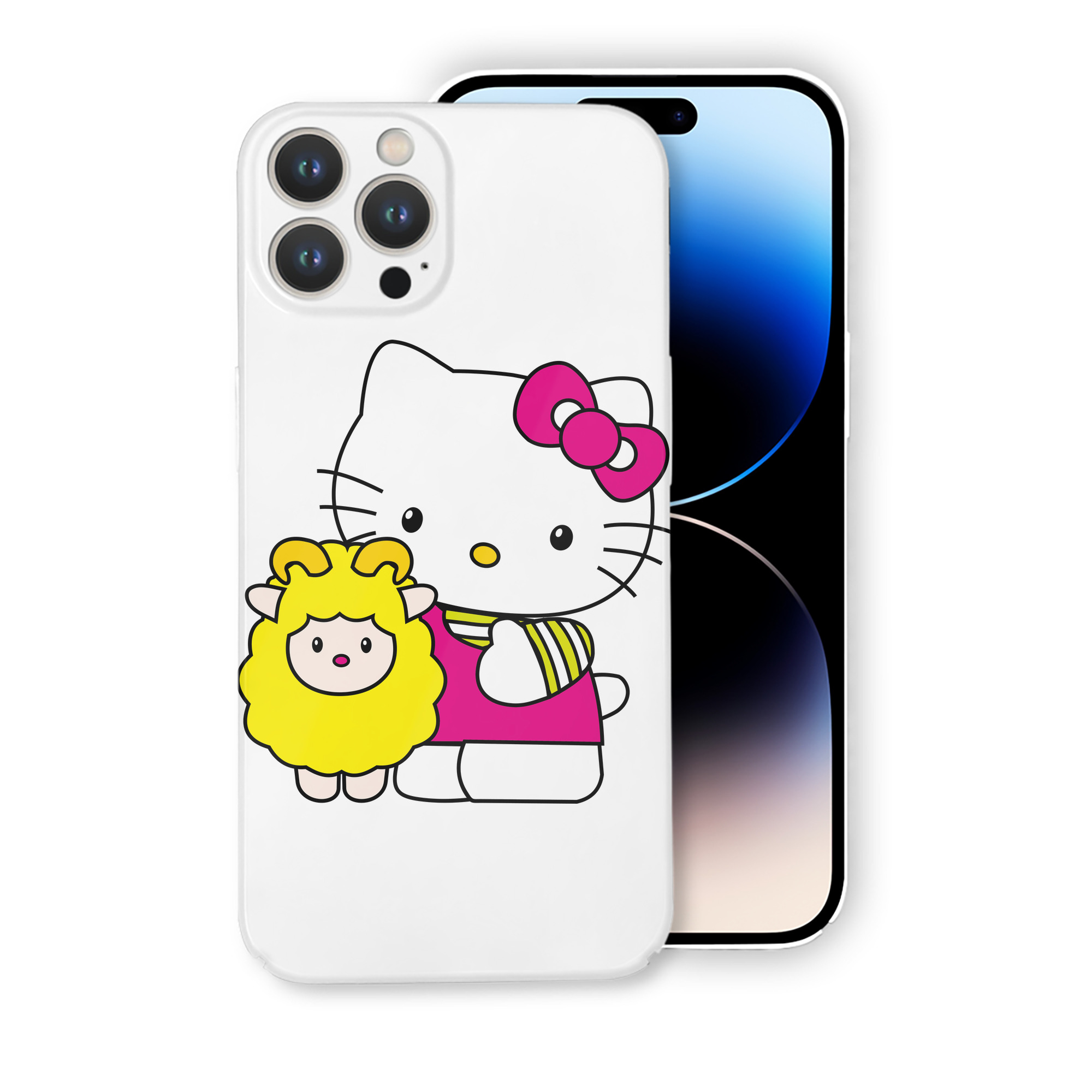 （画像用） Hello Kitty ハローキティ 【iPhone 14シリーズ対応】ハードケース